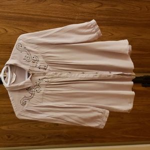 3/$20 Cute light fabric blouse